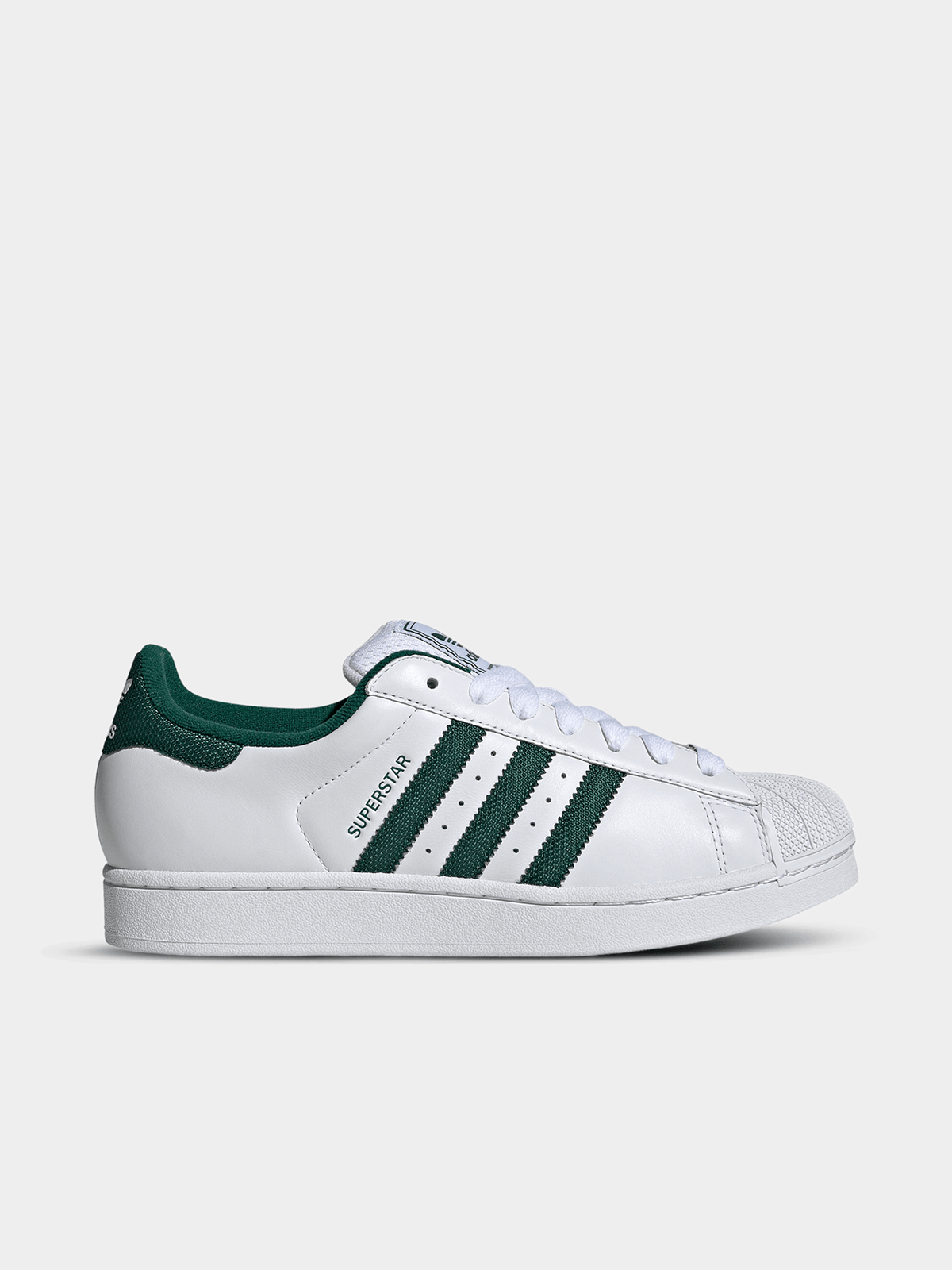 adidas Originals Men's Superstar II White/Green Sneaker